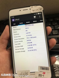 Meizu M6 and its specs