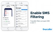 Truecaller adds SMS spam filtering functionality on iOS