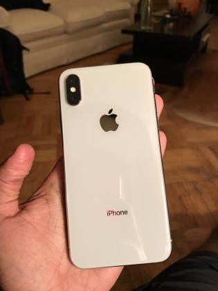 Apple iPhone X in the wild (click to enlarge) - image source