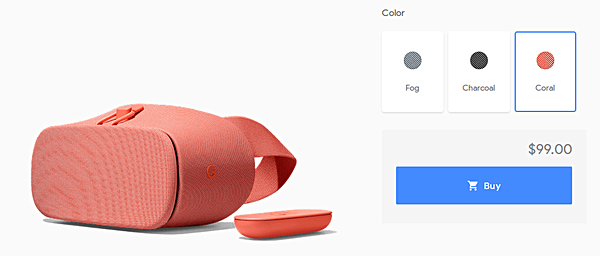 Google's new Daydream View VR headset goes on sale