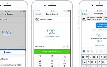 Facebook Messenger users can now send/receive money through PayPal