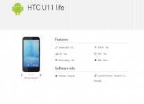 HTC U11 Life specs by T-Mobile