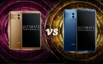 Huawei Mate 10 vs. Mate 10 Pro: screen battle