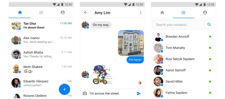 Facebook Messenger app available in Ireland and the UK