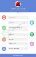 Nokia 2 specs in Antutu database