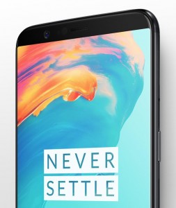 Top half of the upcoming OnePlus 5T