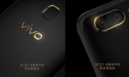 Black and Gold vivo X20 launched in China