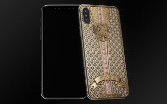 Caviar launches unique iPhone X with over 300 precious stones for €34,000