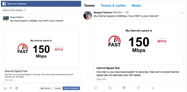 fast com internet speed test