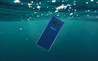 Samsung Galaxy Note8 in Deepsea Blue launching in the US next week