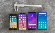 Measuring the bezels of the iPhone X - can Apple win the bezel-less war?