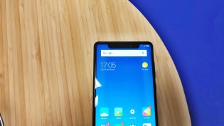 Xiaomi Mi Mix 2 with a faux screen notch