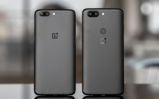 OnePlus 5T and the OnePlus 5 chilling together