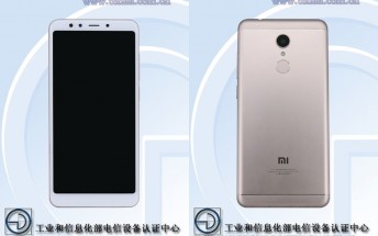 Xiaomi Redmi 5 TENAA certification leaves nothing to the imagination