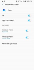 Samsung Galaxy S8 Oreo screenshots