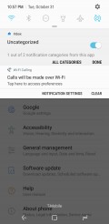 Samsung Galaxy S8 Oreo screenshots