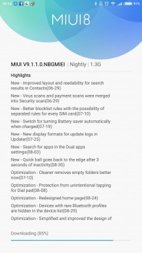 MIUI 9 on Xiaomi Mi 5s Plus