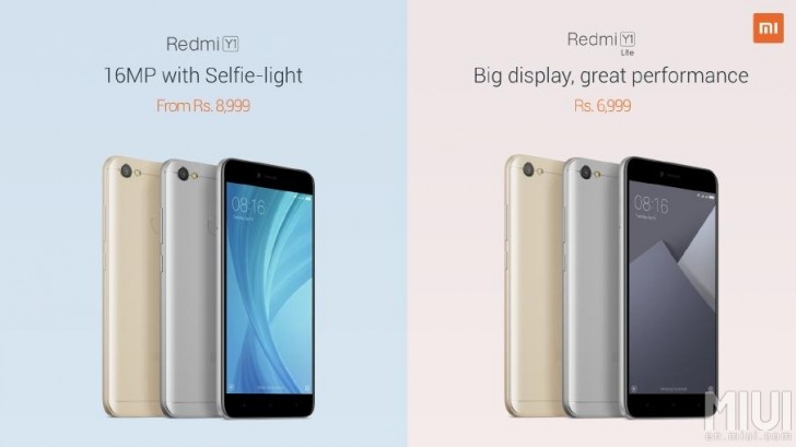 redmi y1 market price