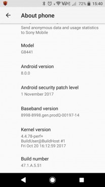 Sony Xperia XZ1 and XZ1 Compact receiving the option for image distortion correction