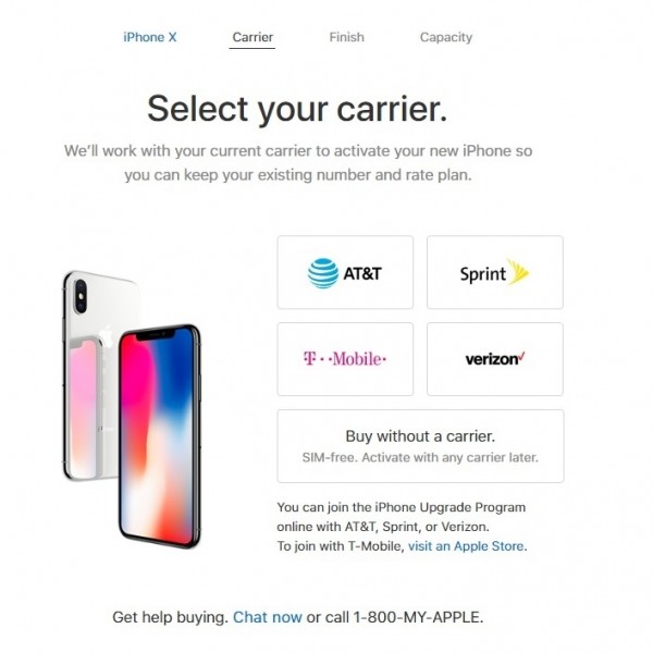 SIM-free iPhone X now available from Apple in the US