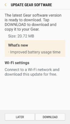 Fix for Samsung Gear S3 battery drain issue begins rolling out