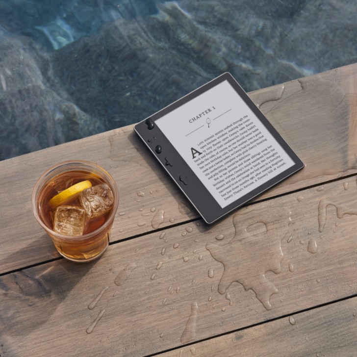 Read anywhere with the all-new Kindle Oasis