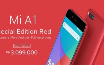 Xiaomi Mi A1 gets new Special Edition Red variant