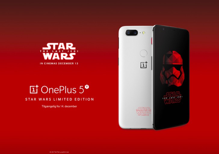OnePlus 5T Star Wars edition coming to Europe too