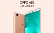Oppo A83 announced with 5.7-inch display, 13MP camera
