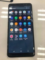 Leaked live photos of an alleged Galaxy A8+ (2018)