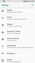 Xiaomi Mi A1 Android Oreo screenshots