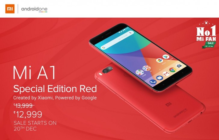 Red Xiaomi Mi A1 arrives in India