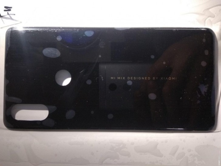 Xiaomi Mi Mix 3 rear panel leaks