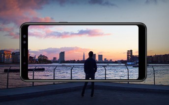 New update hitting Samsung Galaxy A8+ (2018) 
