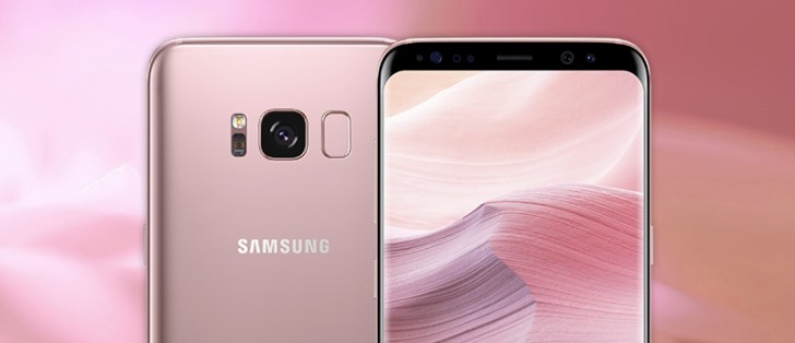 Samsung Galaxy S8 and S8 turn Rose Pink in the UK GSMArena news