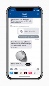 Business Chat (new in iOS 11.3) will connect users with businesses