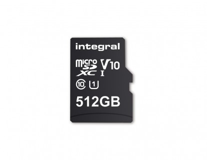 512GB microSD card by Integral Memory