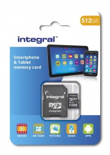 512GB microSD card by Integral Memory