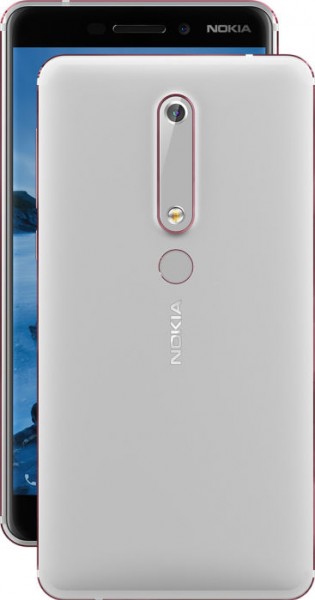 Second generation Nokia 6 in Black and Silver