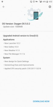 OnePlus 5T gets stable Android 8.0 Oreo