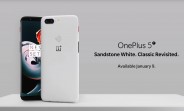 OnePlus 5T Sandstone White is finally official