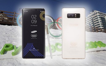 Samsung unveils Galaxy Note8 PyeongChang 2018 Limited Edition