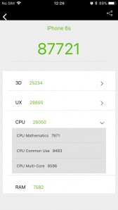 iPhone 6s: AnTuTu (before)