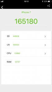 iPhone 7: AnTuTu (before)