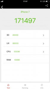 iPhone 7: AnTuTu (after)
