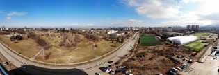 Panoramic image from Mavic Air