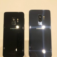 Live photos of the Samsung Galaxy S9 and S9+