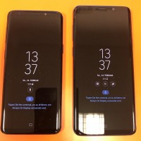 Live photos of the Samsung Galaxy S9 and S9+