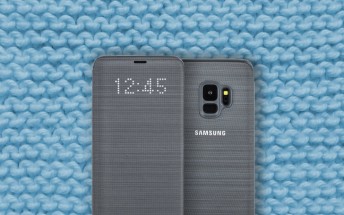 Official Galaxy S9 cases now available, including a cloth Clear View case