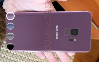 Someone modified the Samsung Unpacked app to show the Galaxy S9 in AR